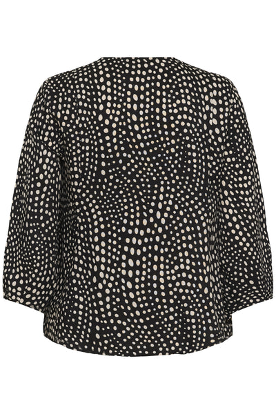 LIBERTYIW V-NECK BLACK FADED DOT - 900007186 - 30112583 Thumbnail