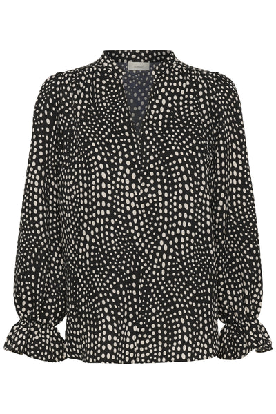 LIBERTYIW BLOUSE BLACK FADED DOT - 900007186 - 30112584 Thumbnail