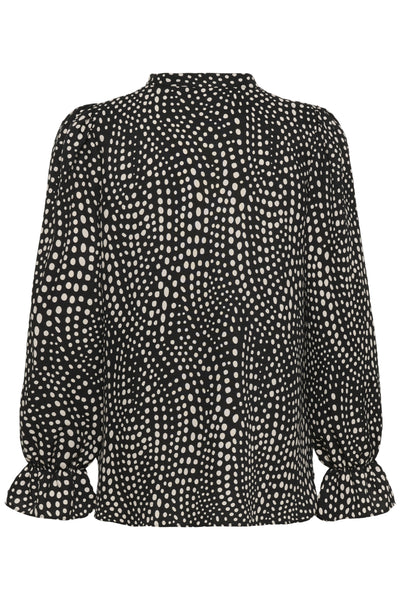 LIBERTYIW BLOUSE BLACK FADED DOT - 900007186 - 30112584 Thumbnail