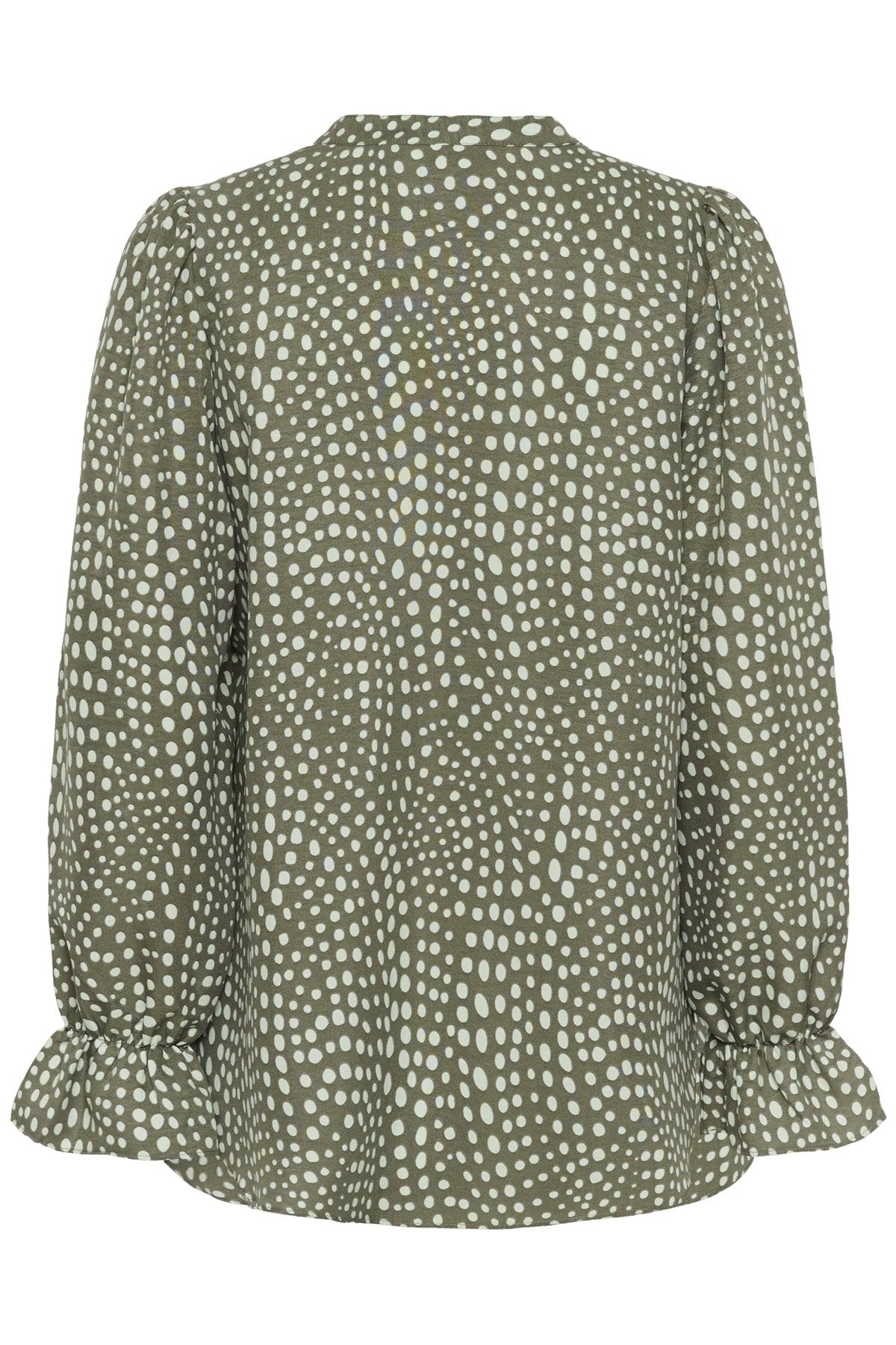 LIBERTYIW BLOUSE GREEN FADED DOT - 900007187 - 30112584