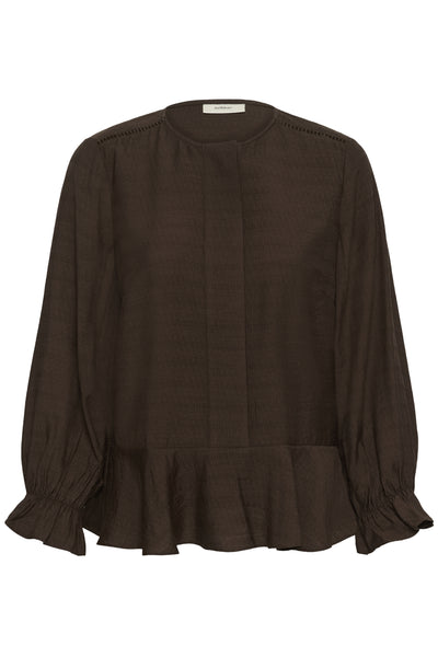 LINNISIW SHIRT Coffee Bean - 190915 - 30112586 Thumbnail