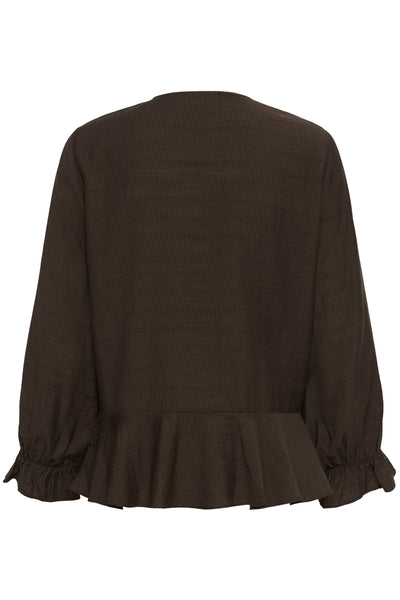 LINNISIW SHIRT Coffee Bean - 190915 - 30112586 Thumbnail