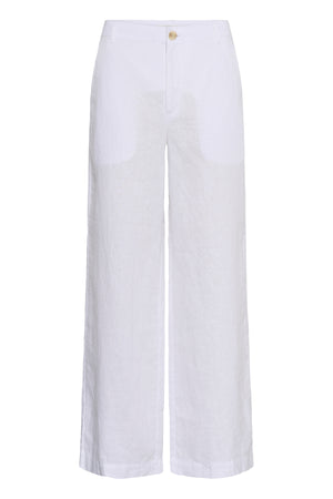 ELINORIW SOLINA PANTS Pure White - 300001 - 30112597