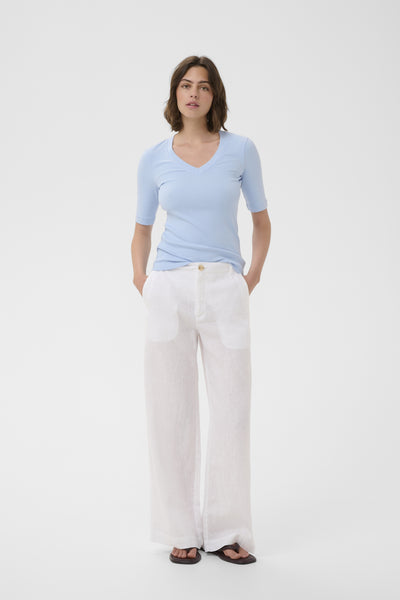 ELINORIW SOLINA PANTS Pure White - 300001 - 30112597 Thumbnail