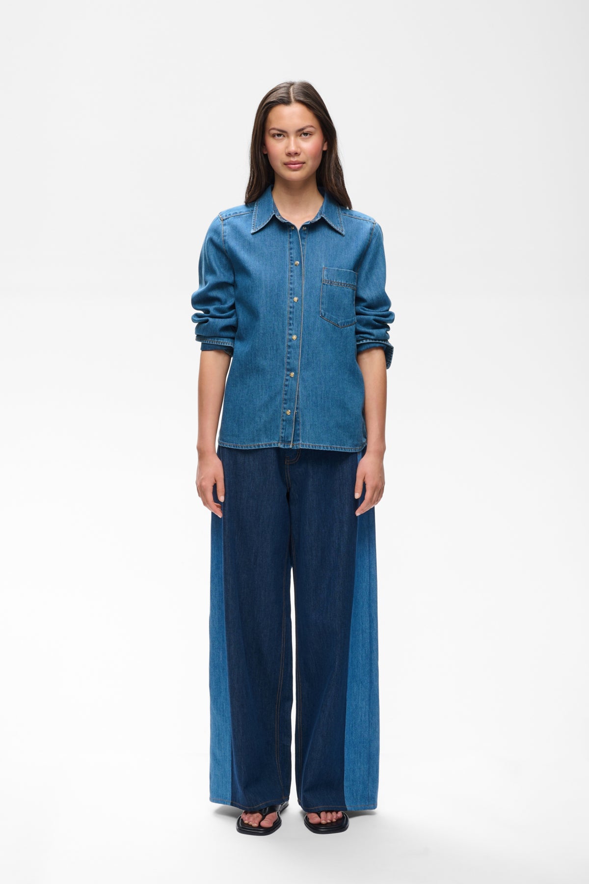 GLENNIW SHIRT Faded Blue - 174021 - 30112605