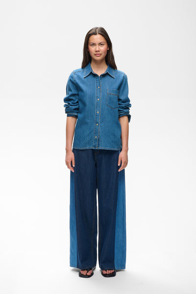 GLENNIW SHIRT Faded Blue - 174021 - 30112605 Thumbnail