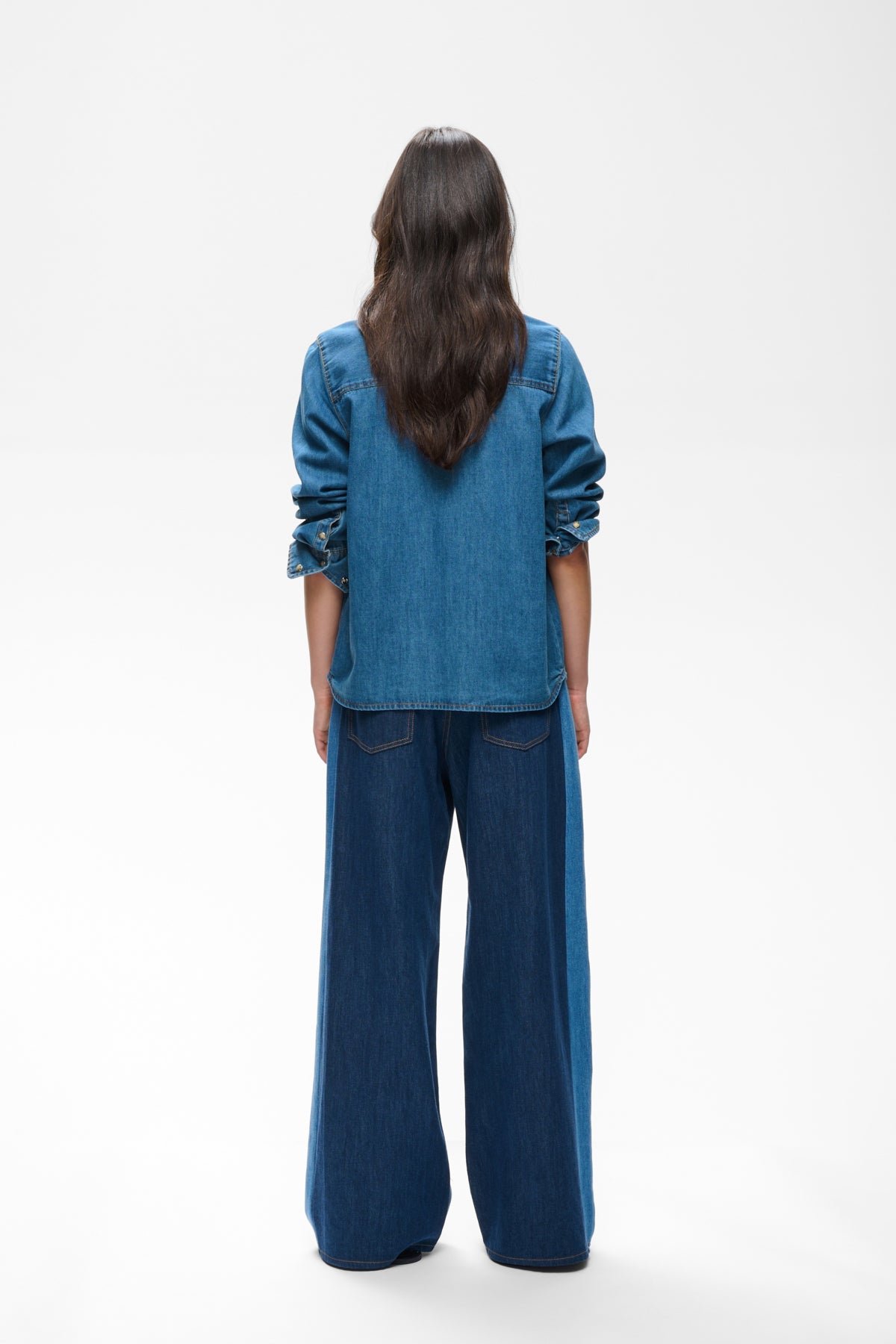 GLENNIW SHIRT Faded Blue - 174021 - 30112605