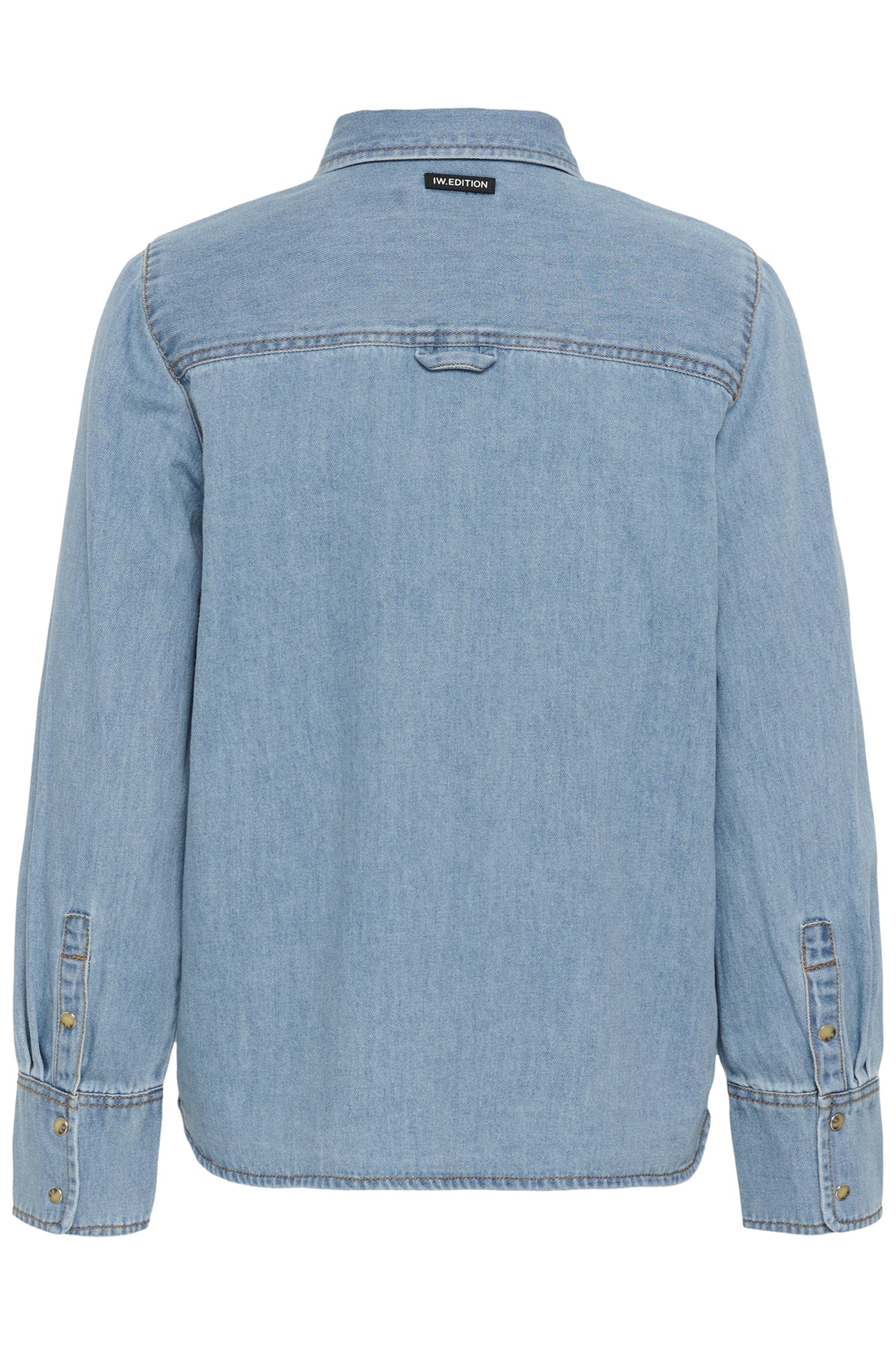 GLENNIW SHIRT Bleached Denim - 183930 - 30112605