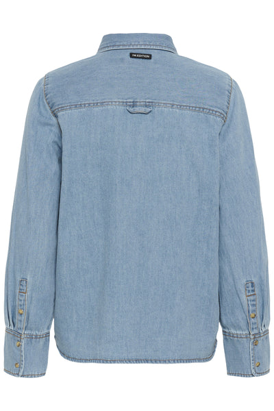 GLENNIW SHIRT Bleached Denim - 183930 - 30112605 Thumbnail