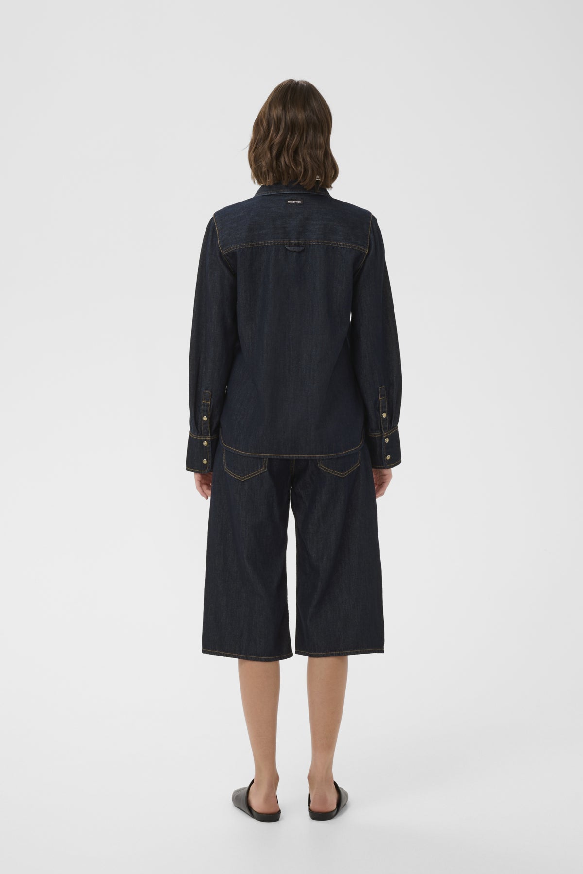 GLENNIW SHIRT Dark Denim - 194118 - 30112605