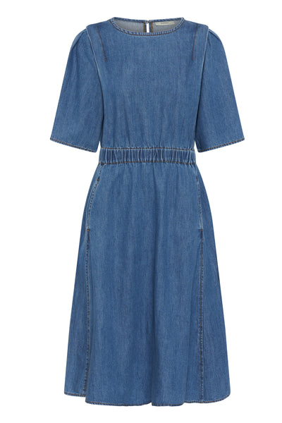 GLENNIW DRESS Faded Blue - 174021 - 30112607 Thumbnail