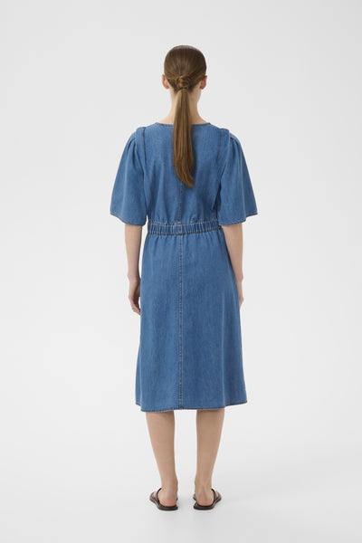 GLENNIW DRESS Faded Blue - 174021 - 30112607 Thumbnail