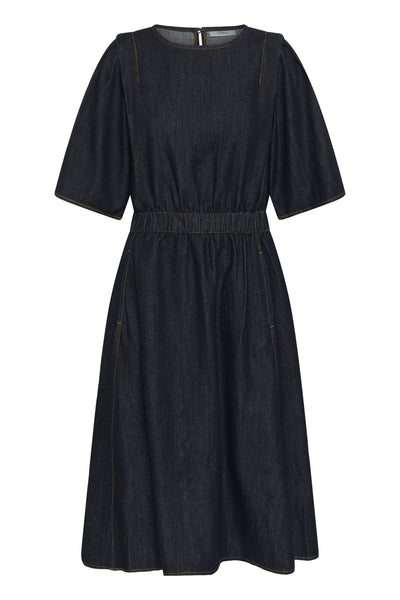 GLENNIW DRESS Dark Denim - 194118 - 30112607 Thumbnail