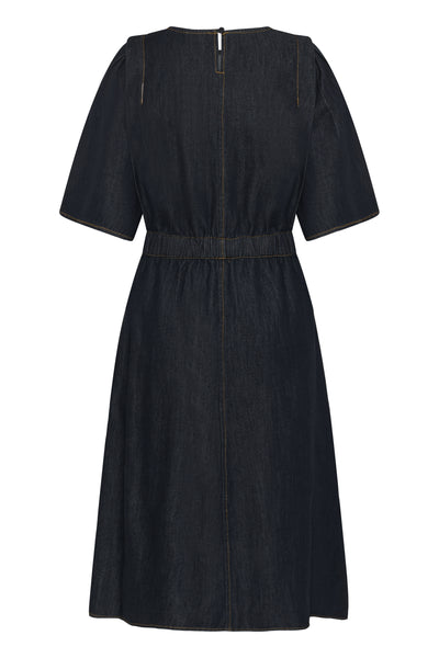 GLENNIW DRESS Dark Denim - 194118 - 30112607 Thumbnail