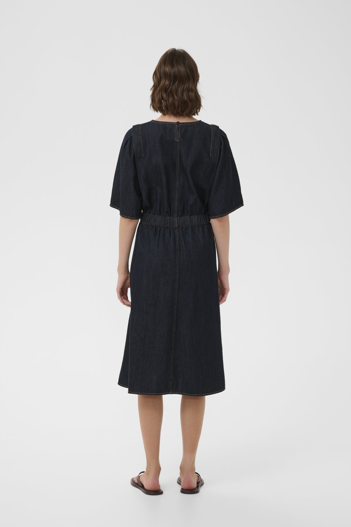 GLENNIW DRESS Dark Denim - 194118 - 30112607