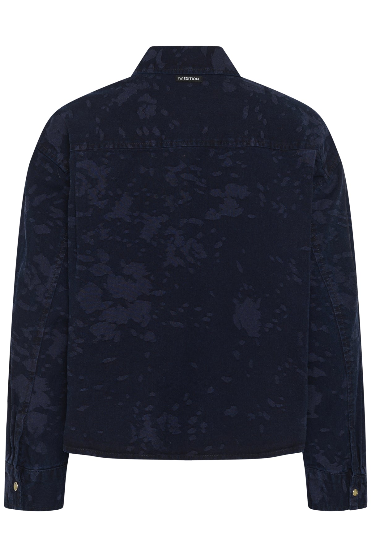 GILDAIW SHIRT FLOWER DENIM JACQUARD - 900009 - 30112611