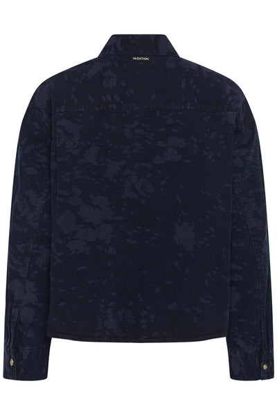 GILDAIW SHIRT FLOWER DENIM JACQUARD - 900009 - 30112611 Thumbnail