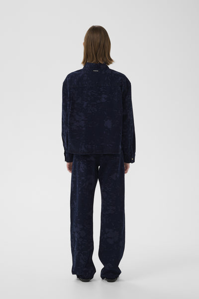 GILDAIW SHIRT FLOWER DENIM JACQUARD - 900009 - 30112611 Thumbnail