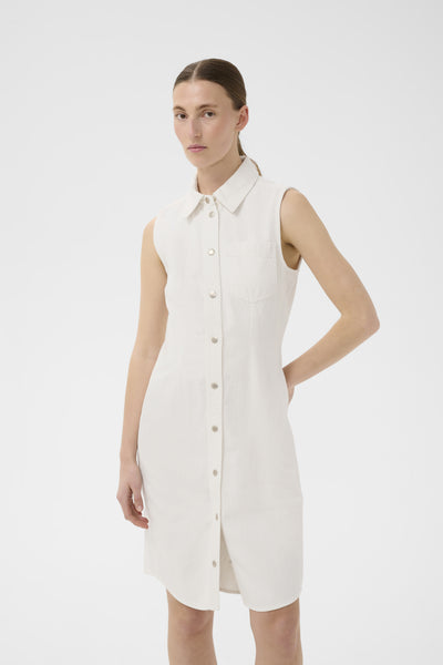 GLADYSIW DRESS ECRU MELANGE - 1108091 - 30112616 Thumbnail