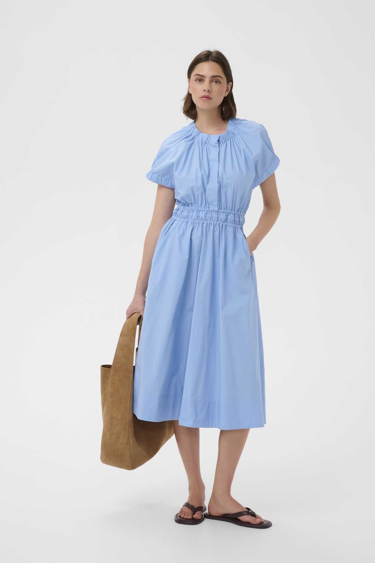 GLORIAIW DRESS Bel Air Blue - 153932 - 30112621