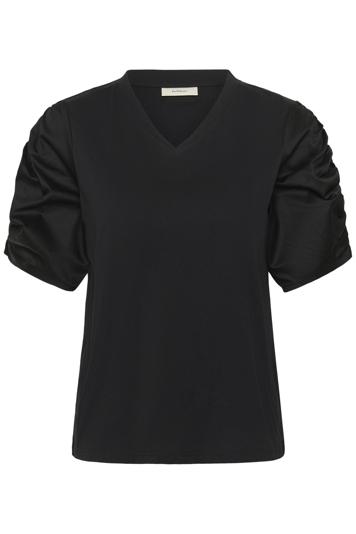GUDRUNIW V-NECK TSHIRT Black - 194008 - 30112627