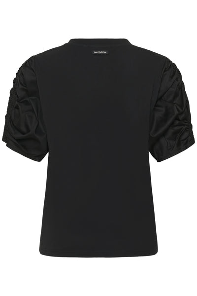 GUDRUNIW V-NECK TSHIRT Black - 194008 - 30112627 Thumbnail