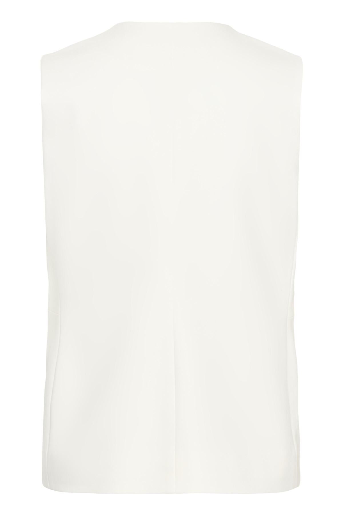 ZELLAIW HIP WAISTCOAT Whisper White - 110701 - 30112629