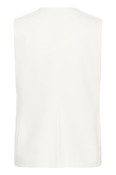 ZELLAIW HIP WAISTCOAT Whisper White - 110701 - 30112629 Thumbnail
