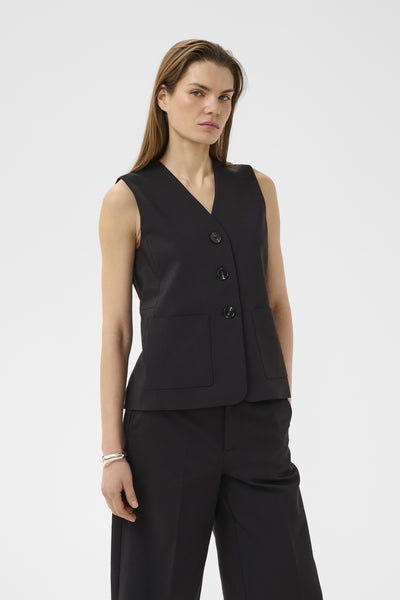 ZELLAIW HIP WAISTCOAT Black - 194008 - 30112629 Thumbnail