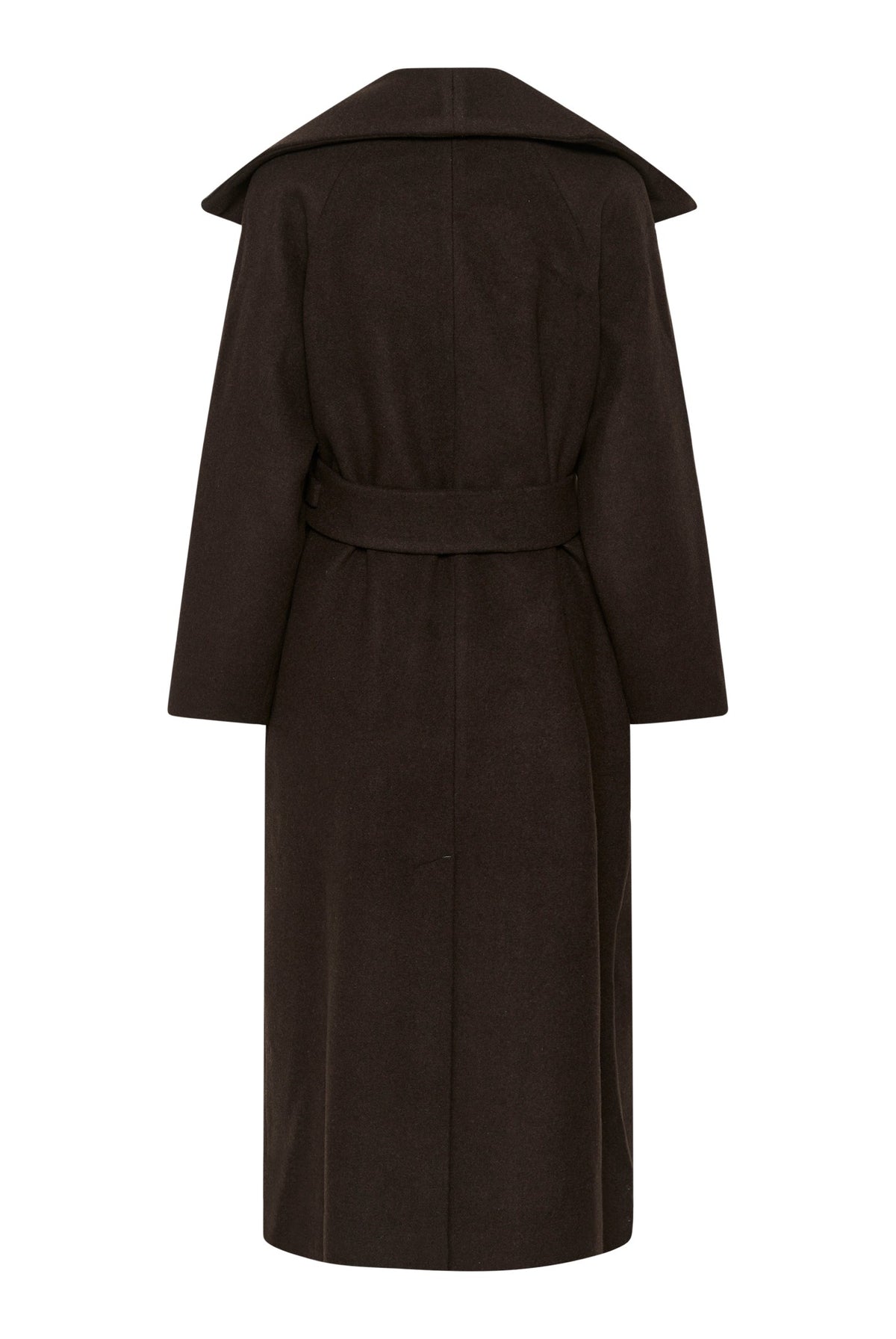 ZORAHIW LONG COAT Chocolate Brown - 191109 - 30112646