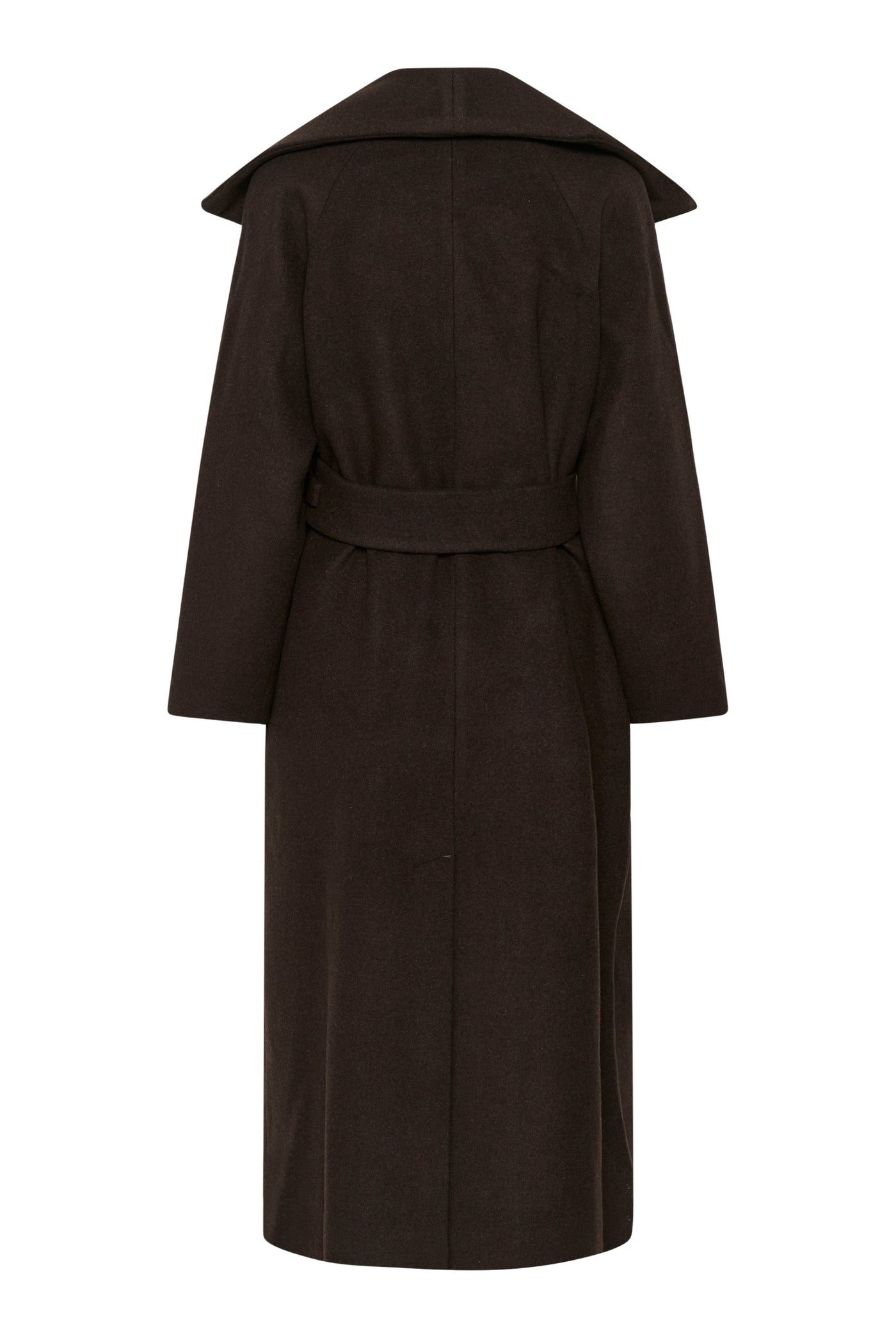 ZORAHIW LONG COAT Chocolate Brown - 191109 - 30112646