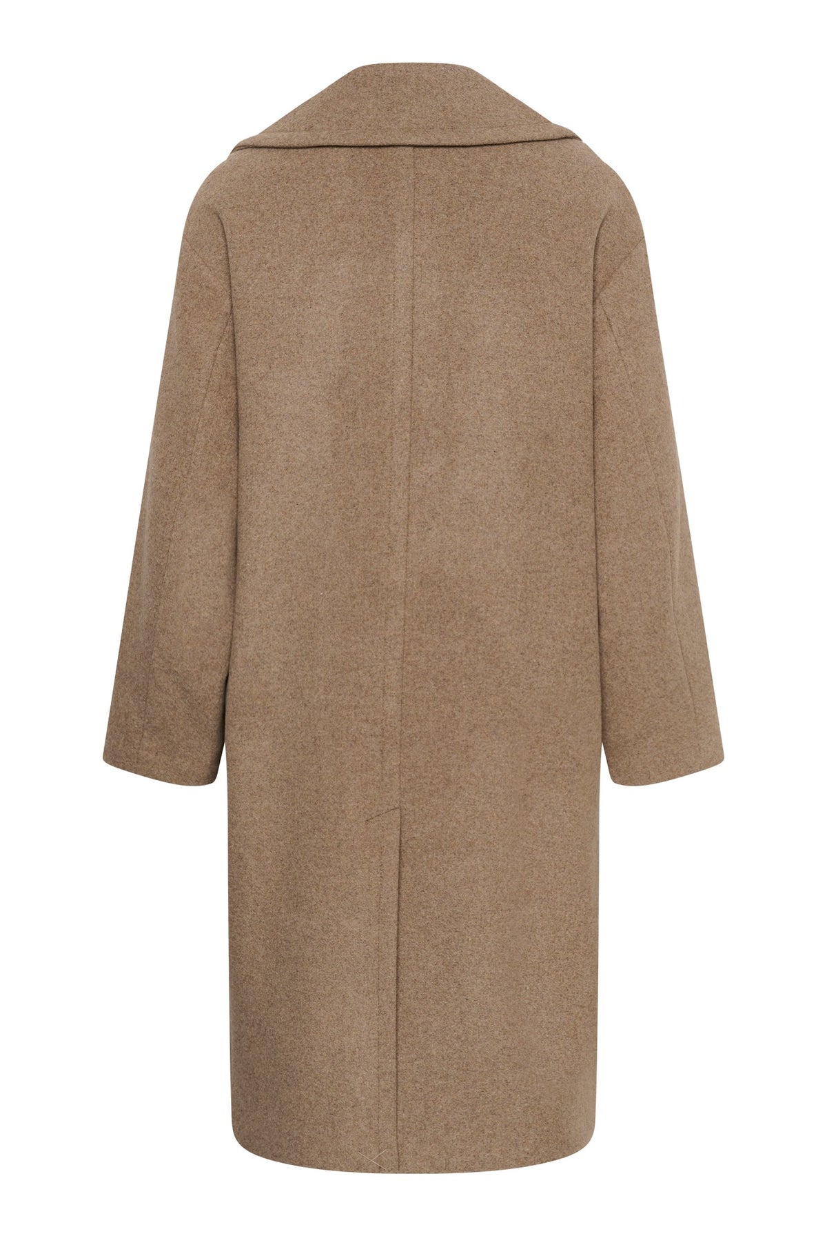 ZORAHIW DB COAT Sandy Grey Melange - 1813041 - 30112647