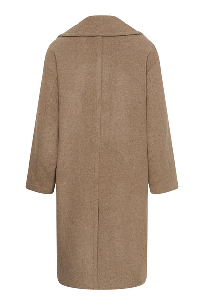 ZORAHIW DB COAT Sandy Grey Melange - 1813041 - 30112647 Thumbnail