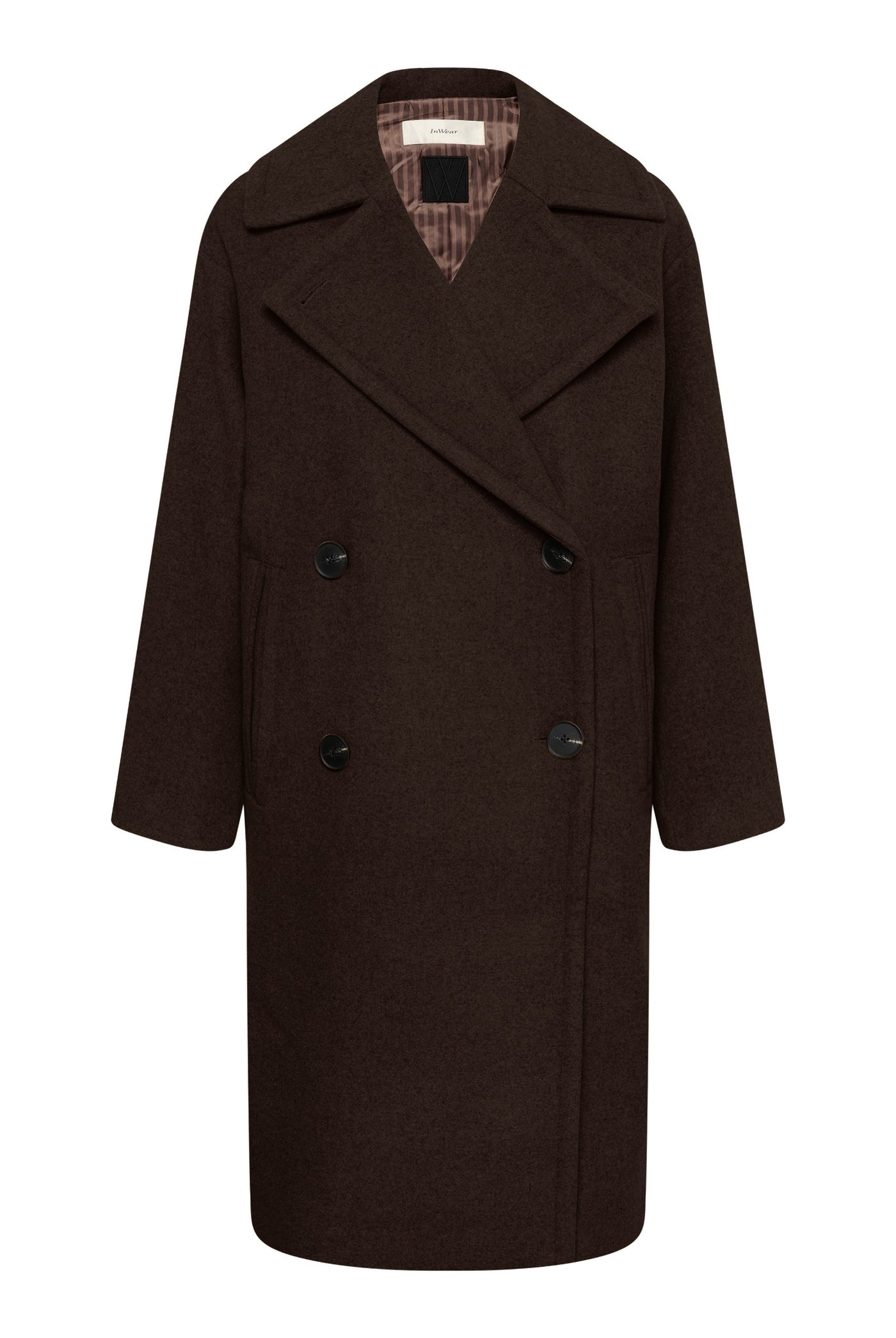 ZORAHIW DB COAT Chocolate Brown - 191109 - 30112647