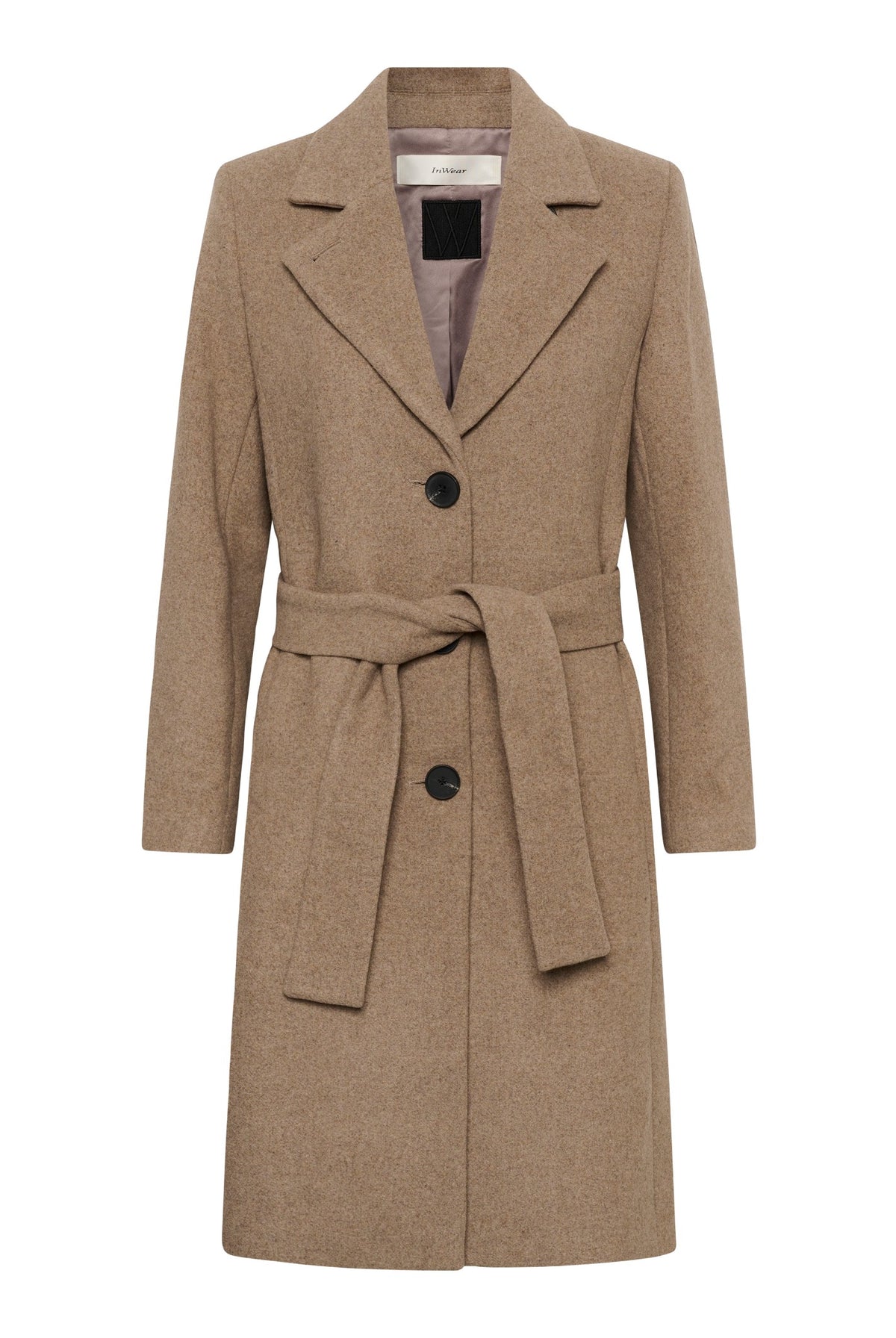 ZORAHIW CLASSIC COAT Sandy Grey Melange - 1813041 - 30112648