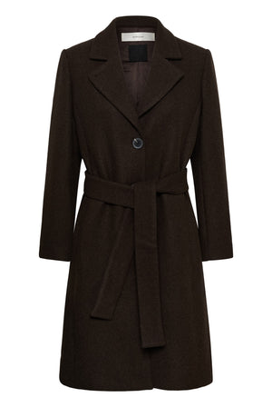 ZORAHIW CLASSIC COAT Chocolate Brown - 191109 - 30112648