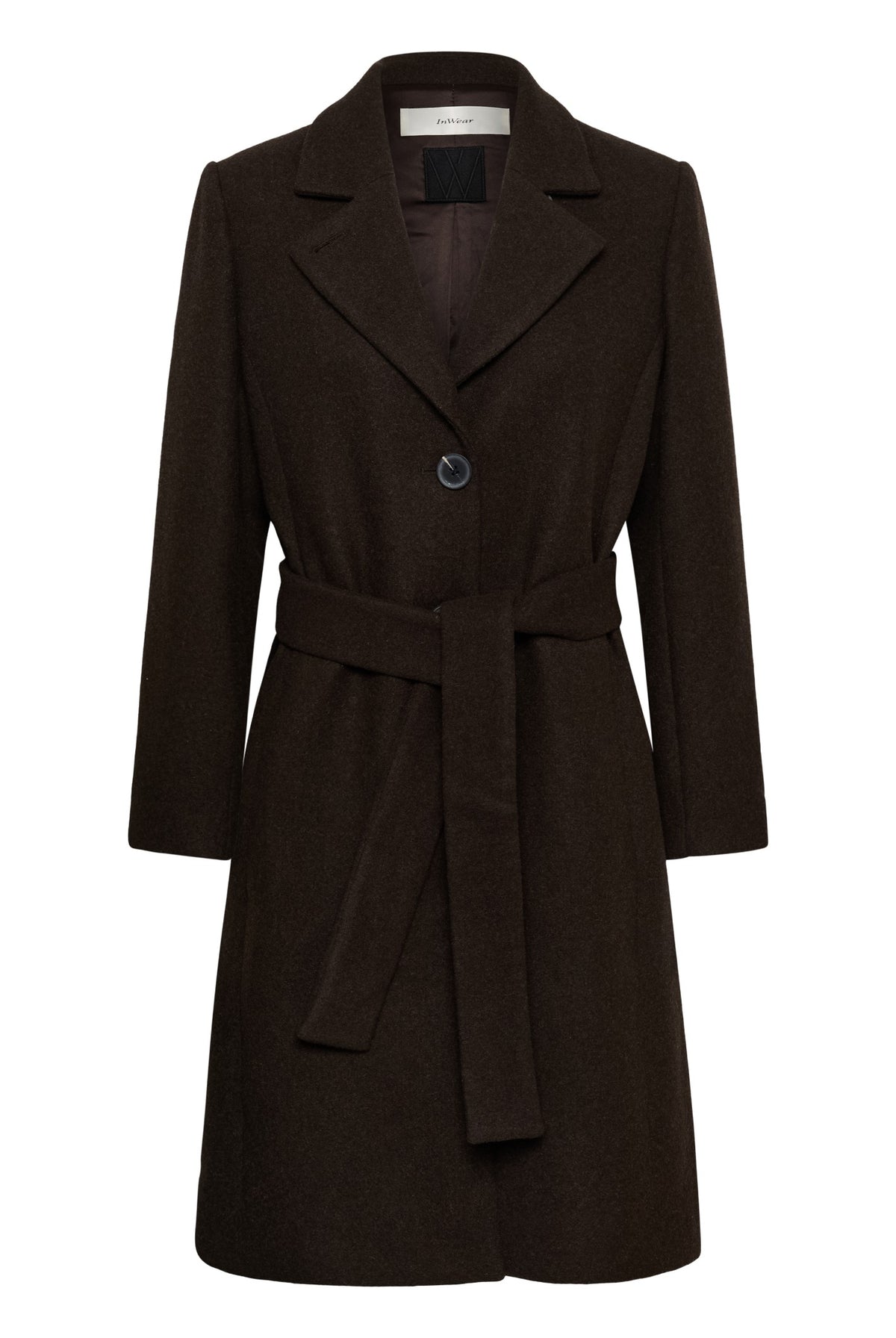 ZORAHIW CLASSIC COAT Chocolate Brown - 191109 - 30112648