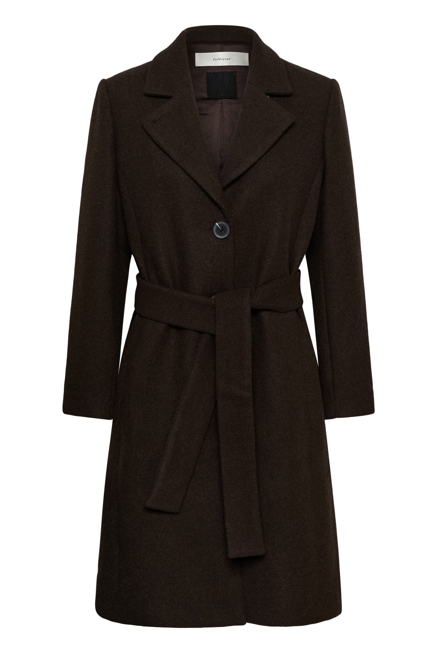 ZORAHIW CLASSIC COAT Chocolate Brown - 191109 - 30112648