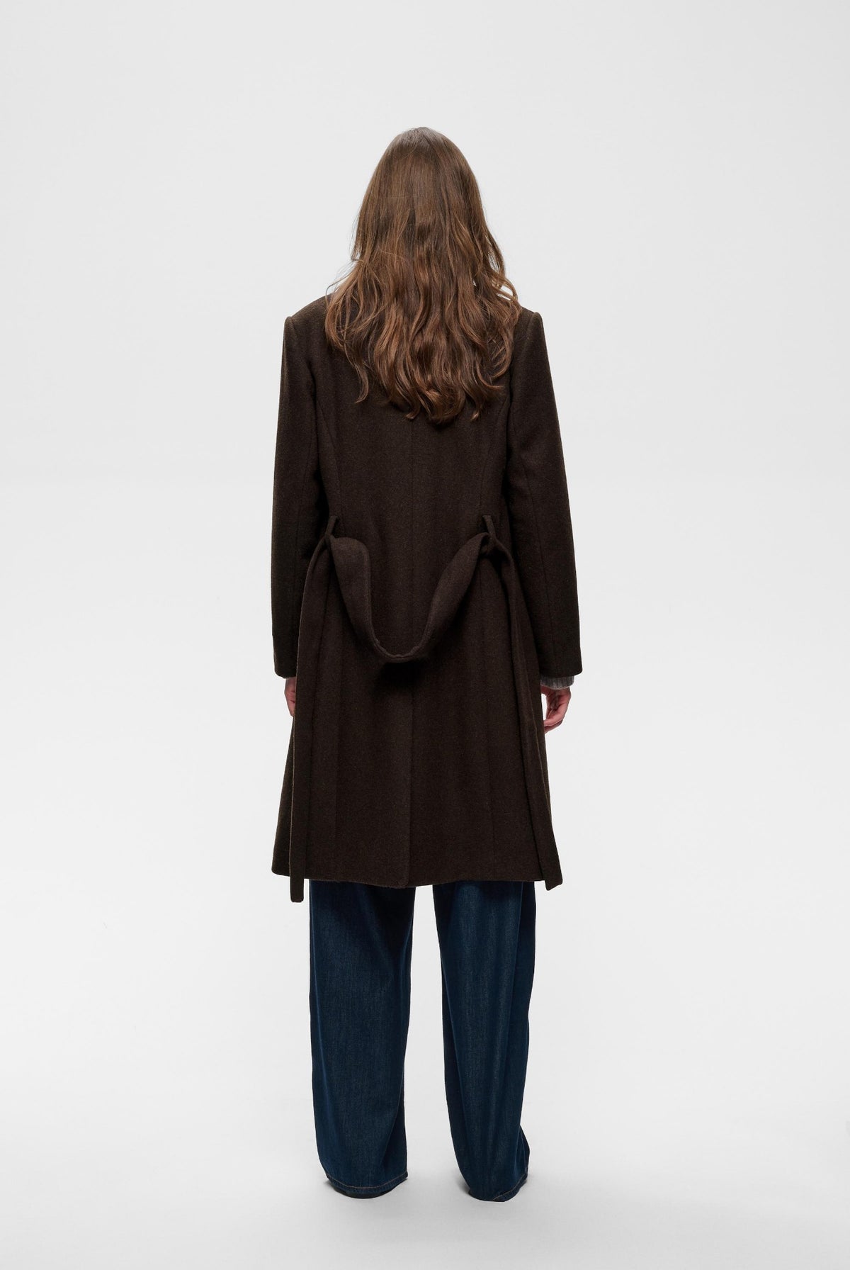 ZORAHIW CLASSIC COAT Chocolate Brown - 191109 - 30112648