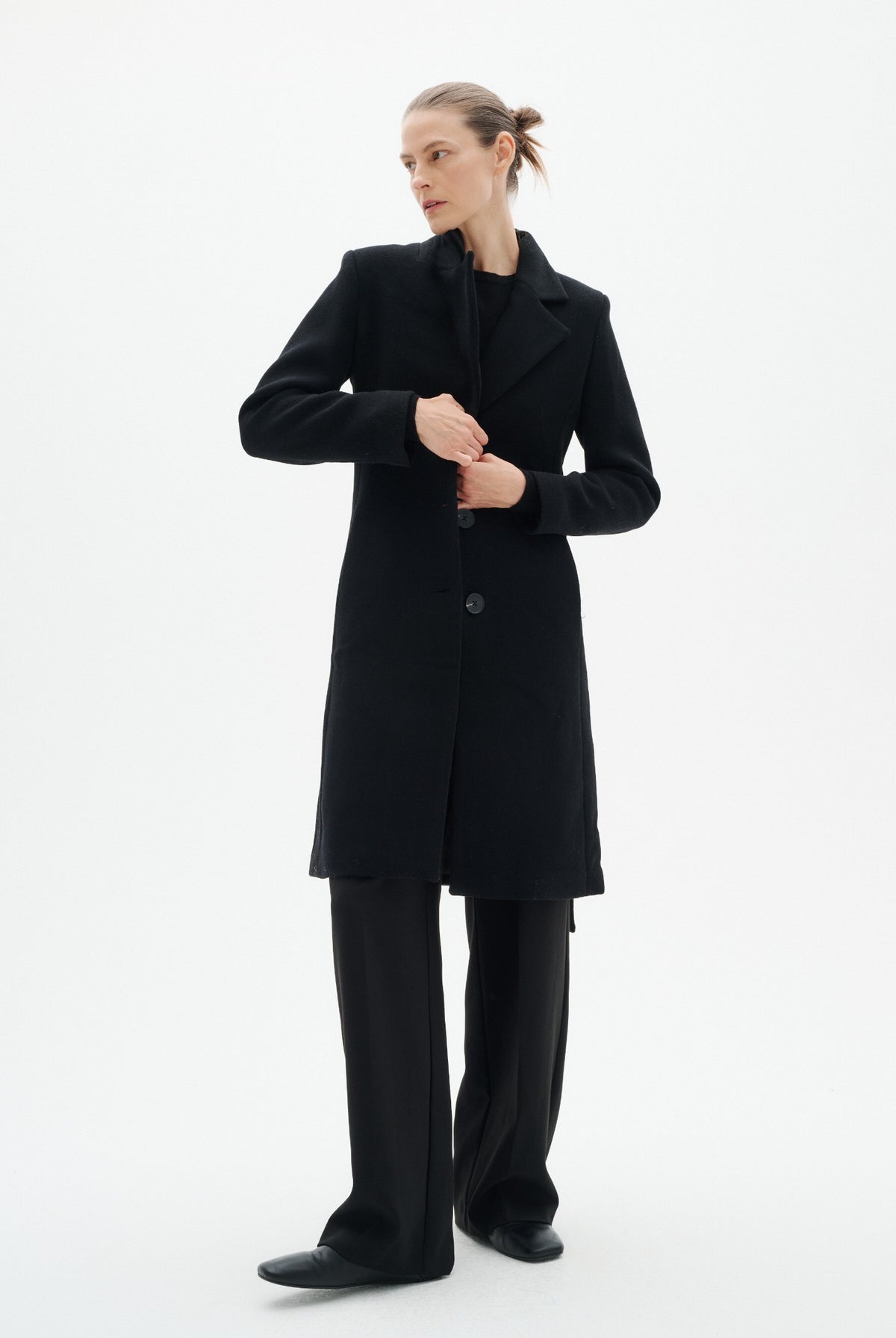 ZORAHIW CLASSIC COAT Black - 194008 - 30112648