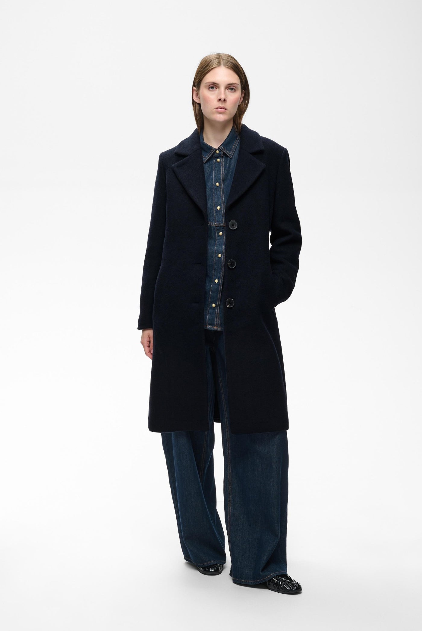 ZORAHIW CLASSIC COAT Marine Blue - 300005 - 30112648