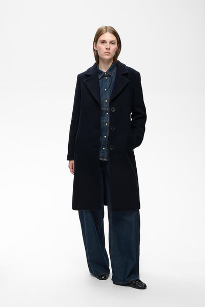 ZORAHIW CLASSIC COAT Marine Blue - 300005 - 30112648 Thumbnail