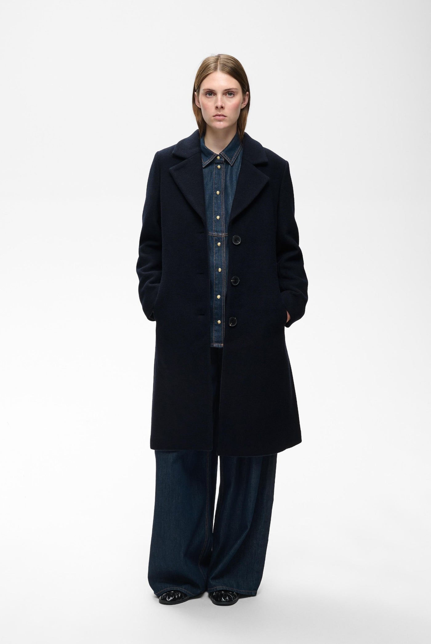 ZORAHIW CLASSIC COAT Marine Blue - 300005 - 30112648