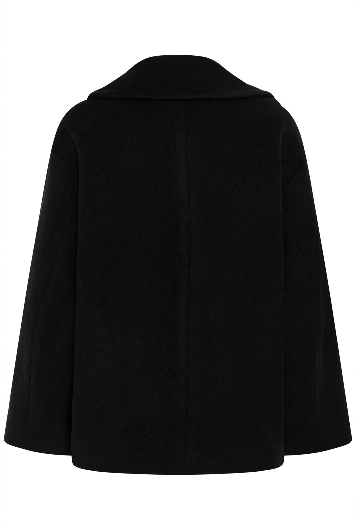 ZORAHIW SHORT DB COAT Black - 194008 - 30112649