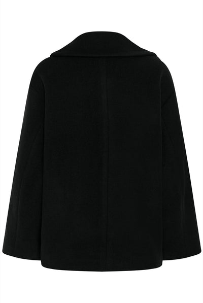 ZORAHIW SHORT DB COAT Black - 194008 - 30112649 Thumbnail