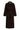 ZILLAIW LONG COAT Chocolate Brown - 191109 - 30112654