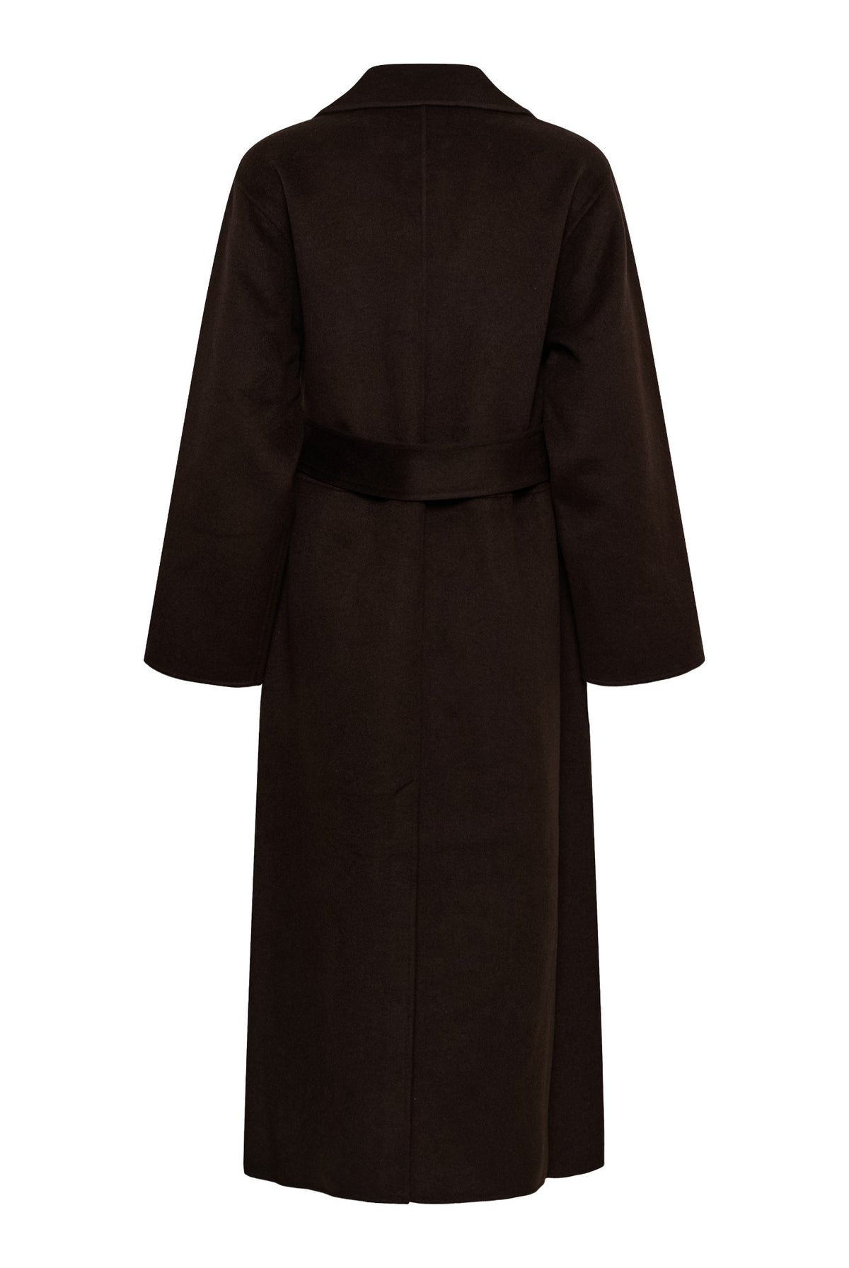 ZILLAIW LONG COAT Chocolate Brown - 191109 - 30112654