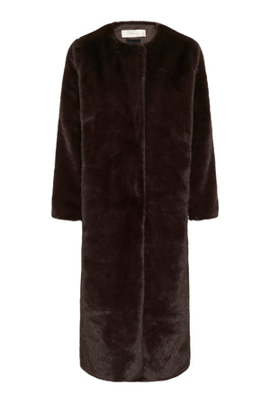 ZABELLEIW LONG COAT Chocolate Brown - 191109 - 30112658