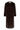 ZABELLEIW LONG COAT Chocolate Brown - 191109 - 30112658