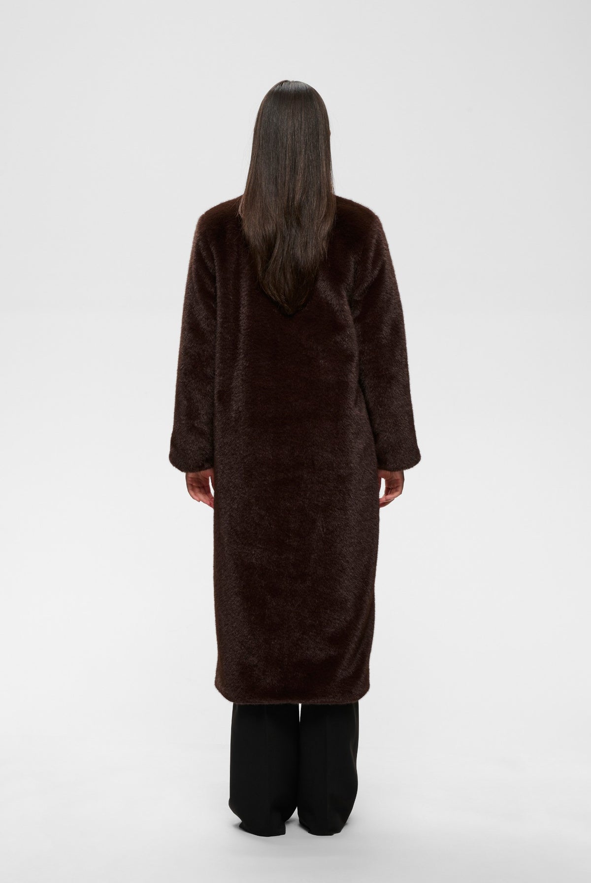 ZABELLEIW LONG COAT Chocolate Brown - 191109 - 30112658